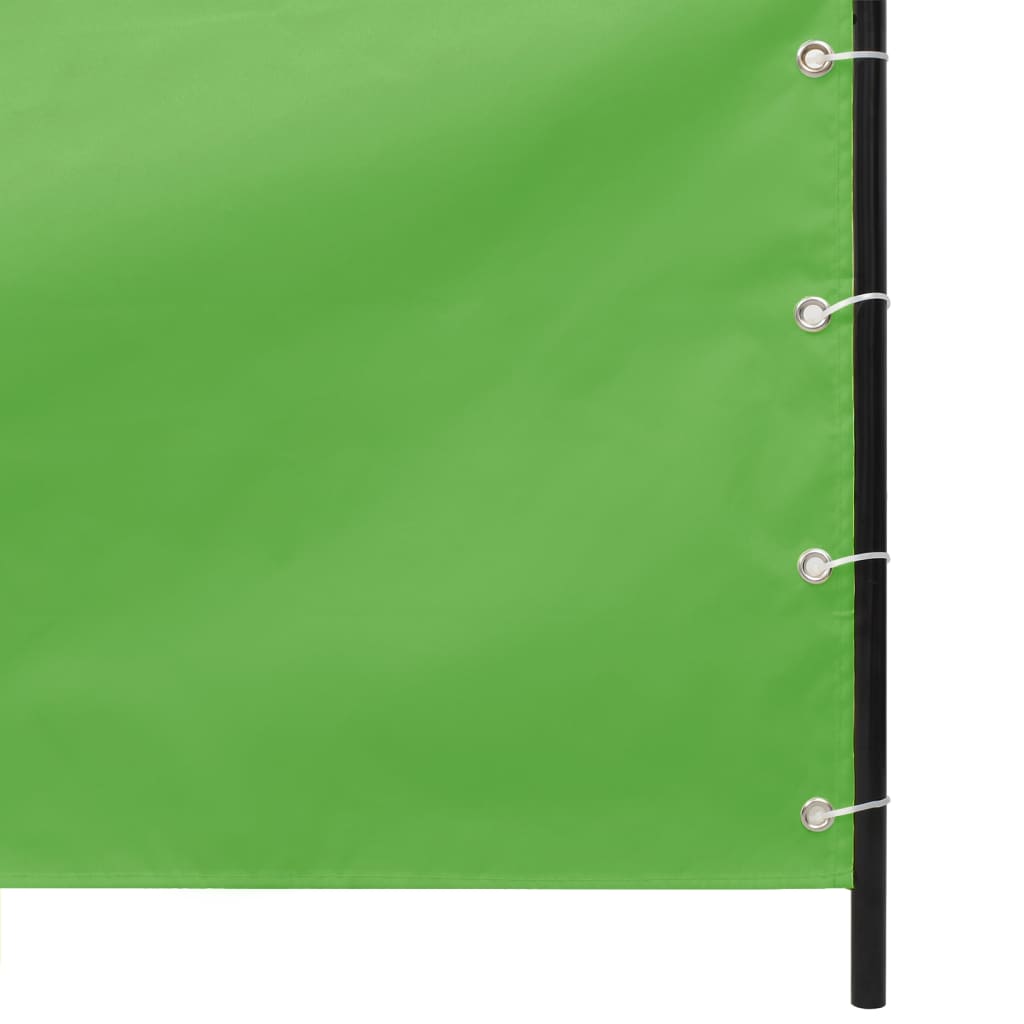 vidaXL Balkonsko platno svetlo zeleno 120x240 cm tkanina Oxford