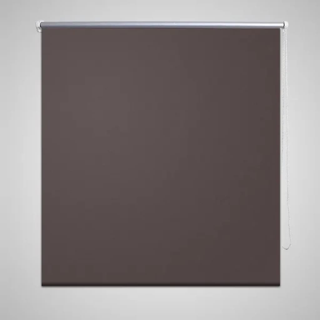 Roleta / Senčilo za Zatemnitev Oken 100 x 230 cm Kavno Rjave Barve