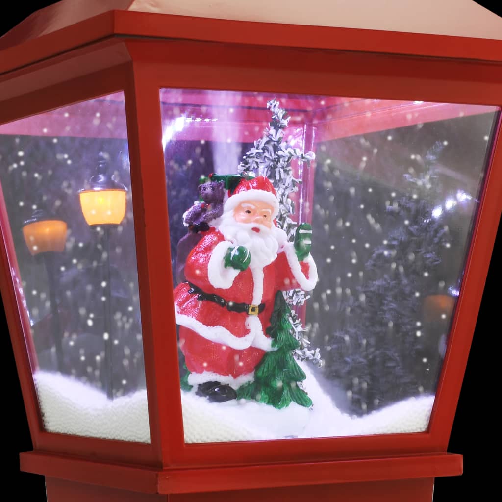 vidaXL Stoječa božična svetilka z Božičkom 64 cm LED