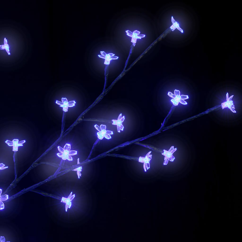 vidaXL Božično drevesce s 600 LED lučkami češnjevi cvetovi 300 cm