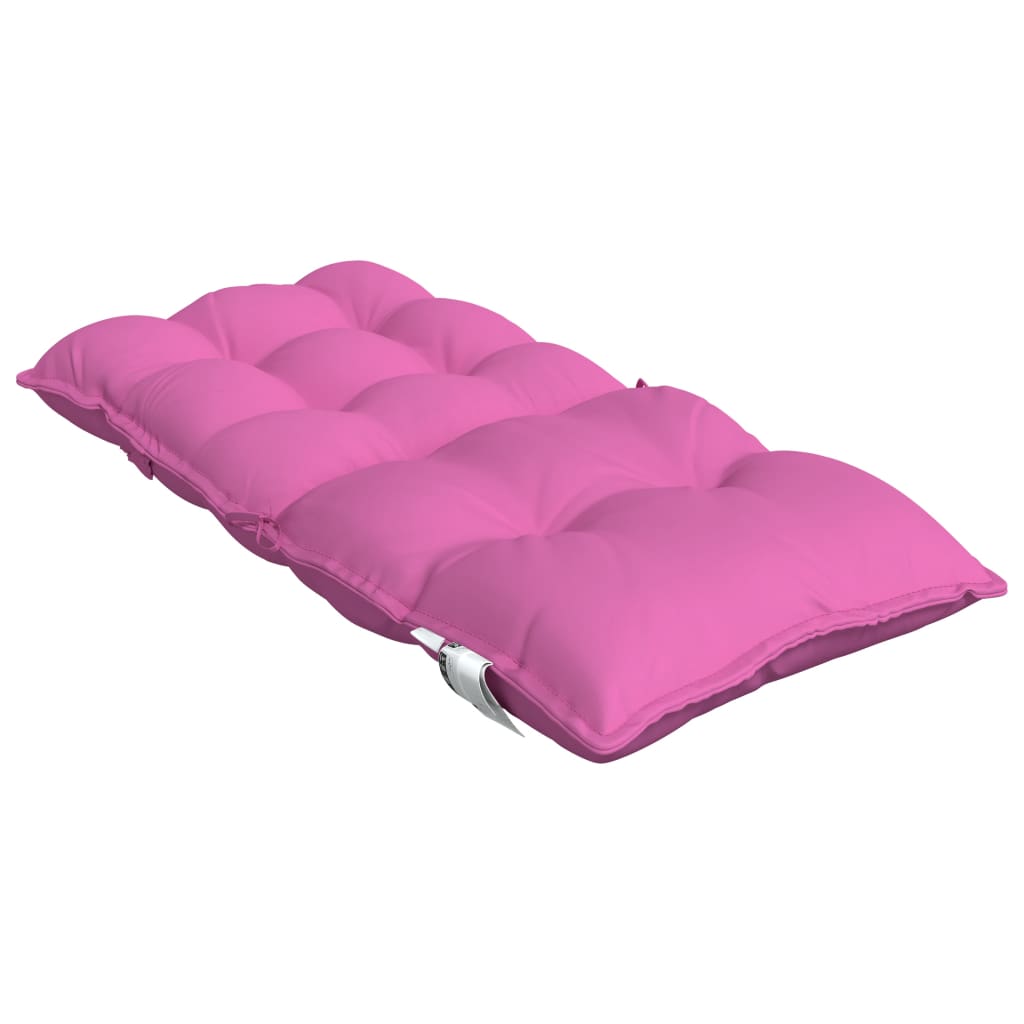 vidaXL Blazina za stol 2 kosa roza oxford tkanina