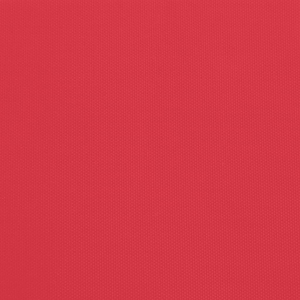 vidaXL Kolesarska prikolica rdeča oxford tkanina in železo