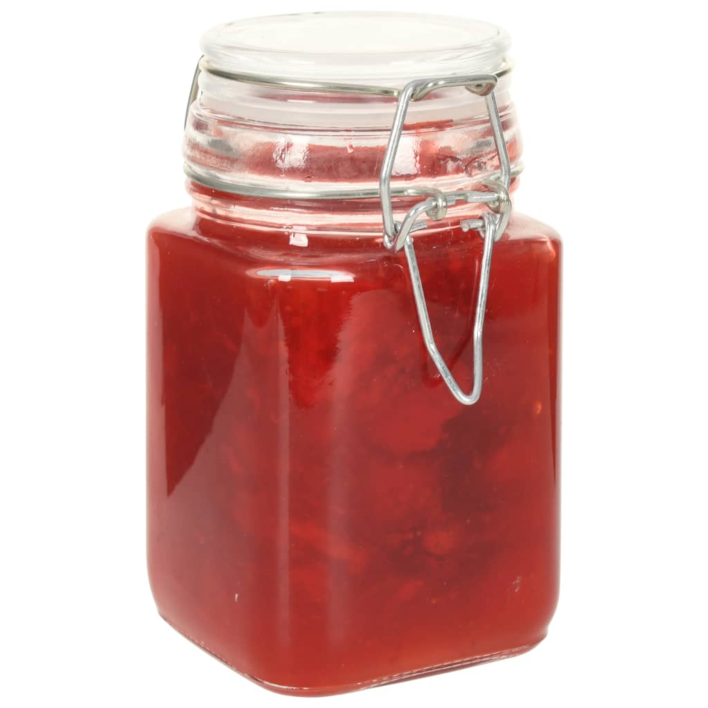 vidaXL Stekleni kozarci za marmelado z zapiralom 12 kosov 260 ml