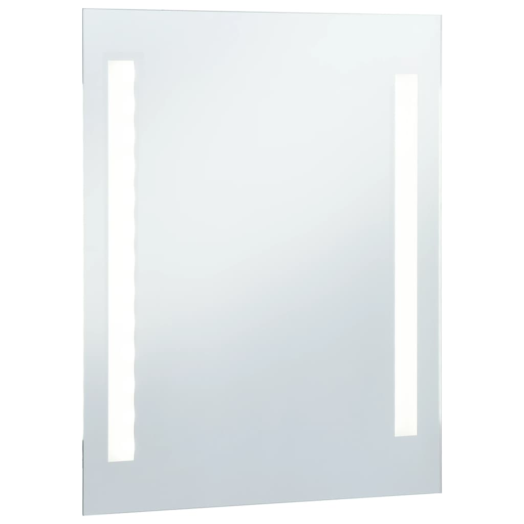 vidaXL Kopalniško LED stensko ogledalo 60x80 cm