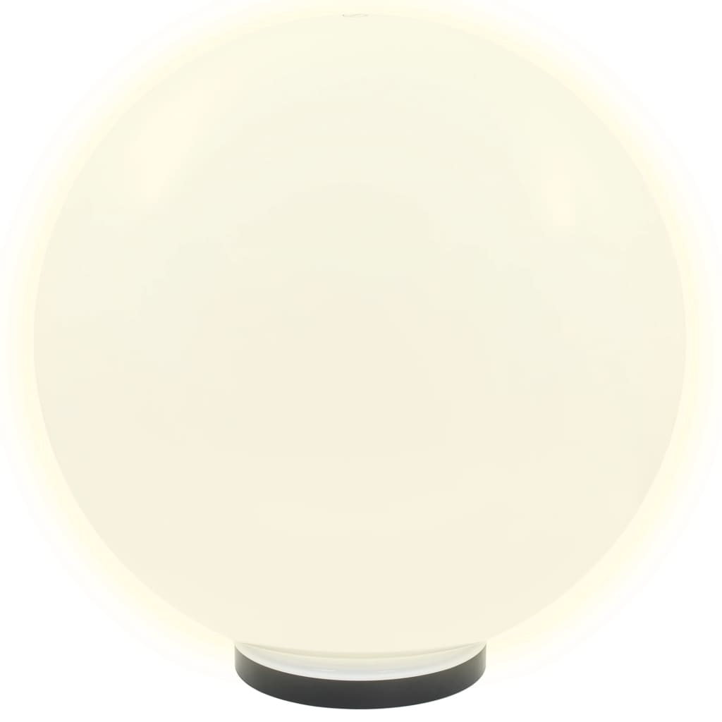 vidaXL LED okrogle svetilke 2 kosa krogle 50 cm PMMA