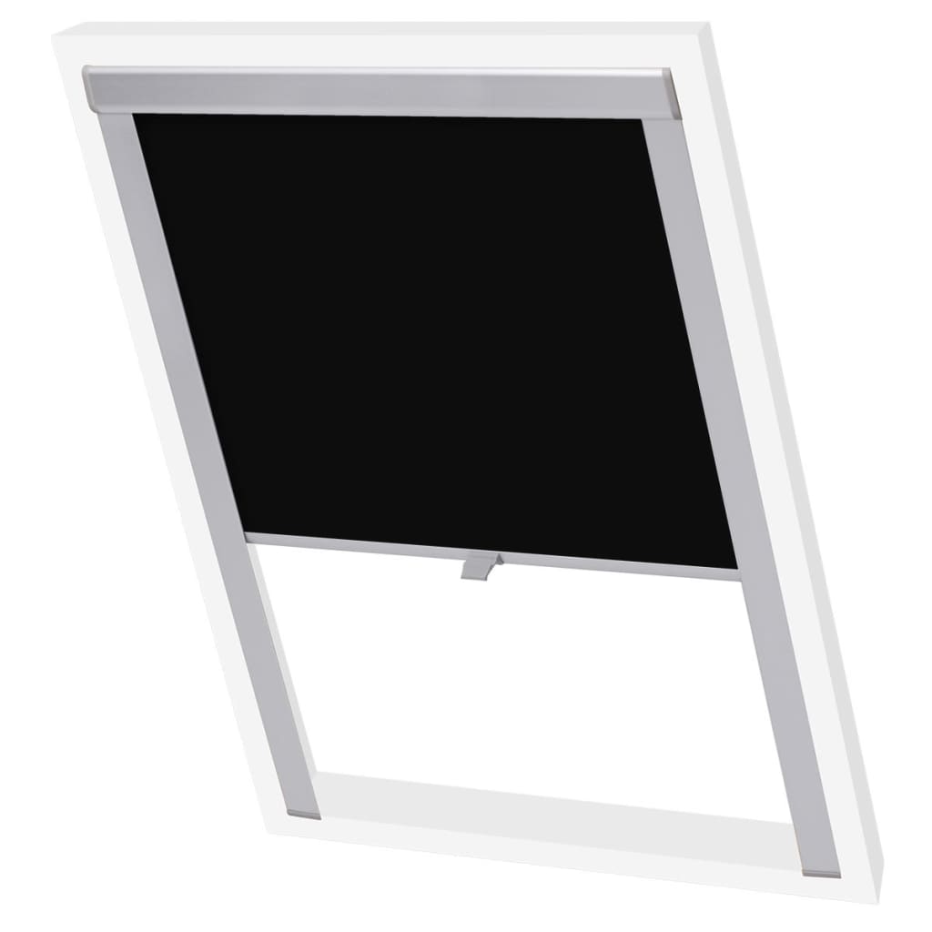 vidaXL Senčilo za zatemnitev okna črne barve M08/308