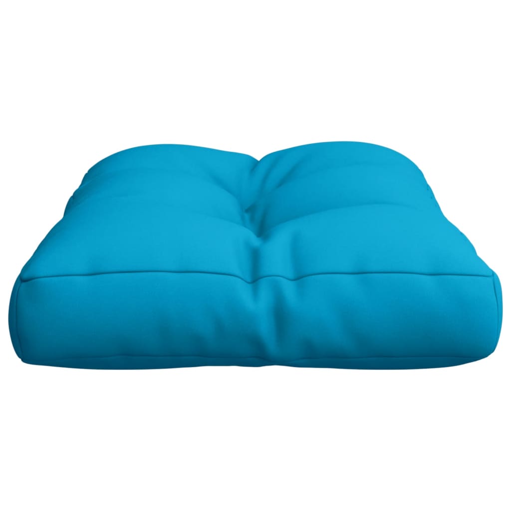 vidaXL Blazina za kavč iz palet modra 50x40x12 cm