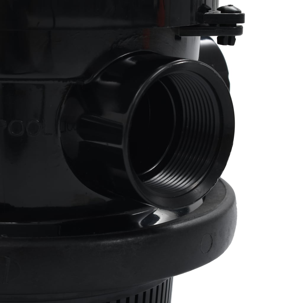 vidaXL Ventil z več priključki za peščeni filter ABS 1,5" 4-smerni