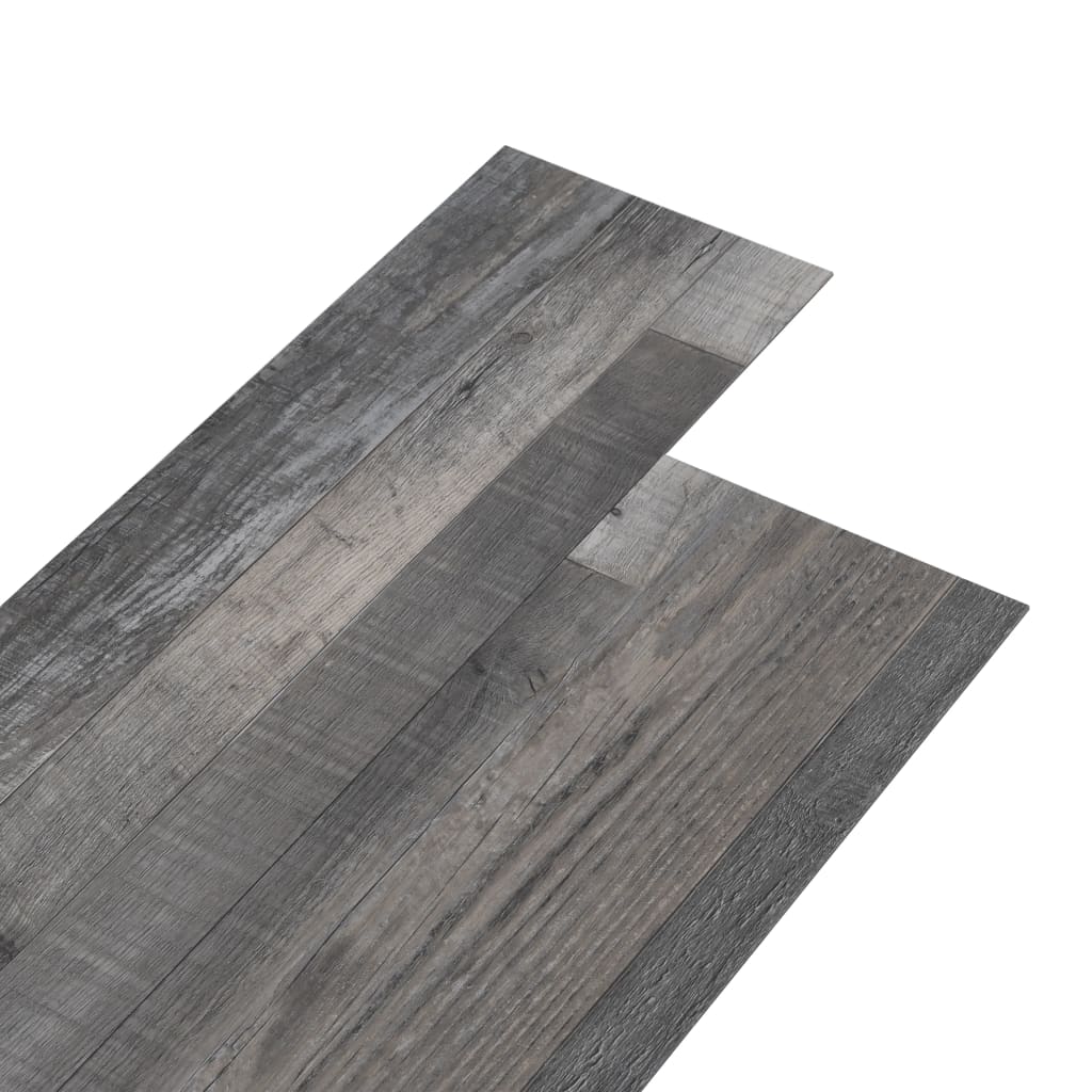vidaXL PVC talne plošče 5,02 m² 2 mm samolepilne industrijski les