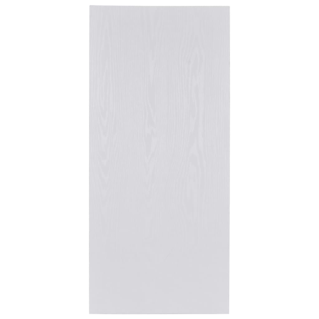 vidaXL Kopalniško pohištvo bele barve 90x40x16,3 cm