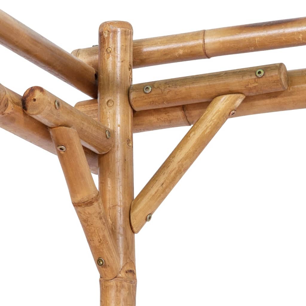 vidaXL Pergola iz bambusa 195x195x195 cm