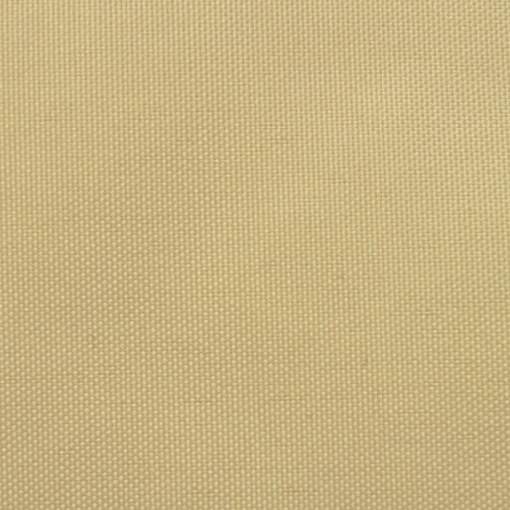 vidaXL Senčno jadro oksford tekstil kvadratno 2x2 m bež barve