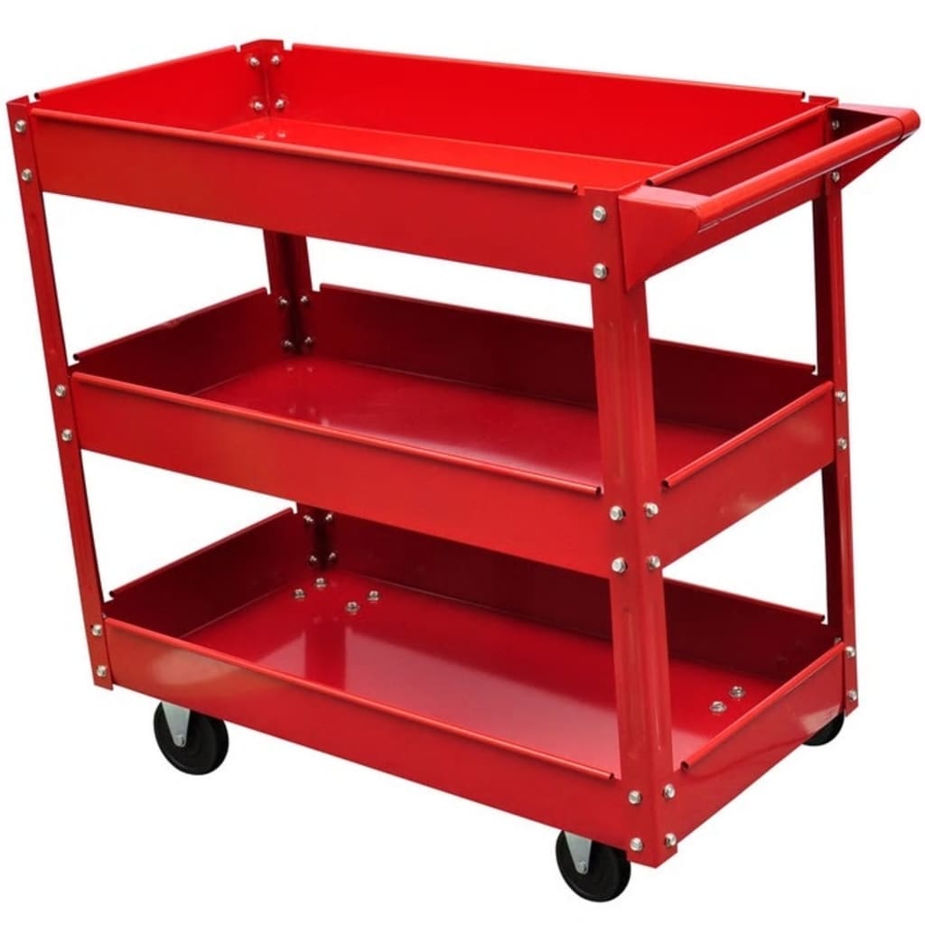 vidaXL Delavniški voziček za orodje 100 kg