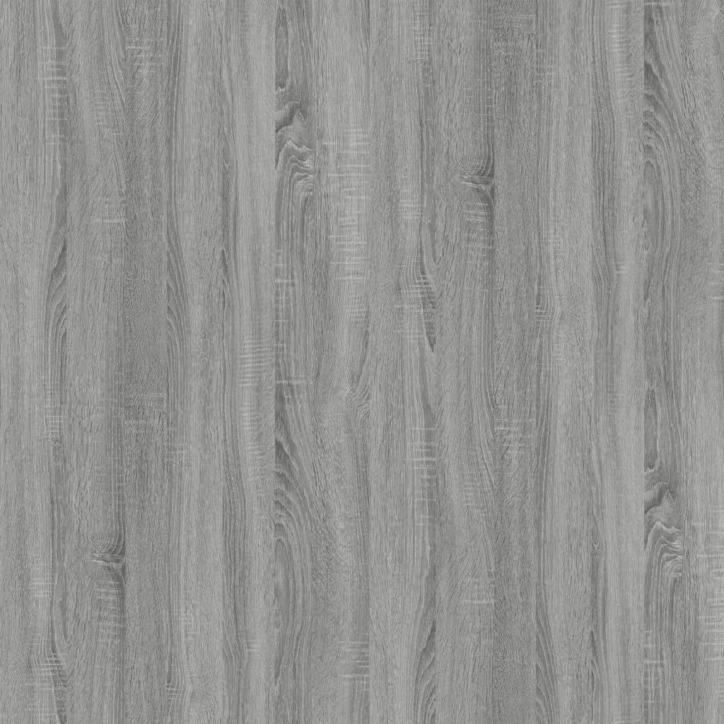 vidaXL Omarica za pečico siva sonoma 60x46x81,5 cm inženirski les