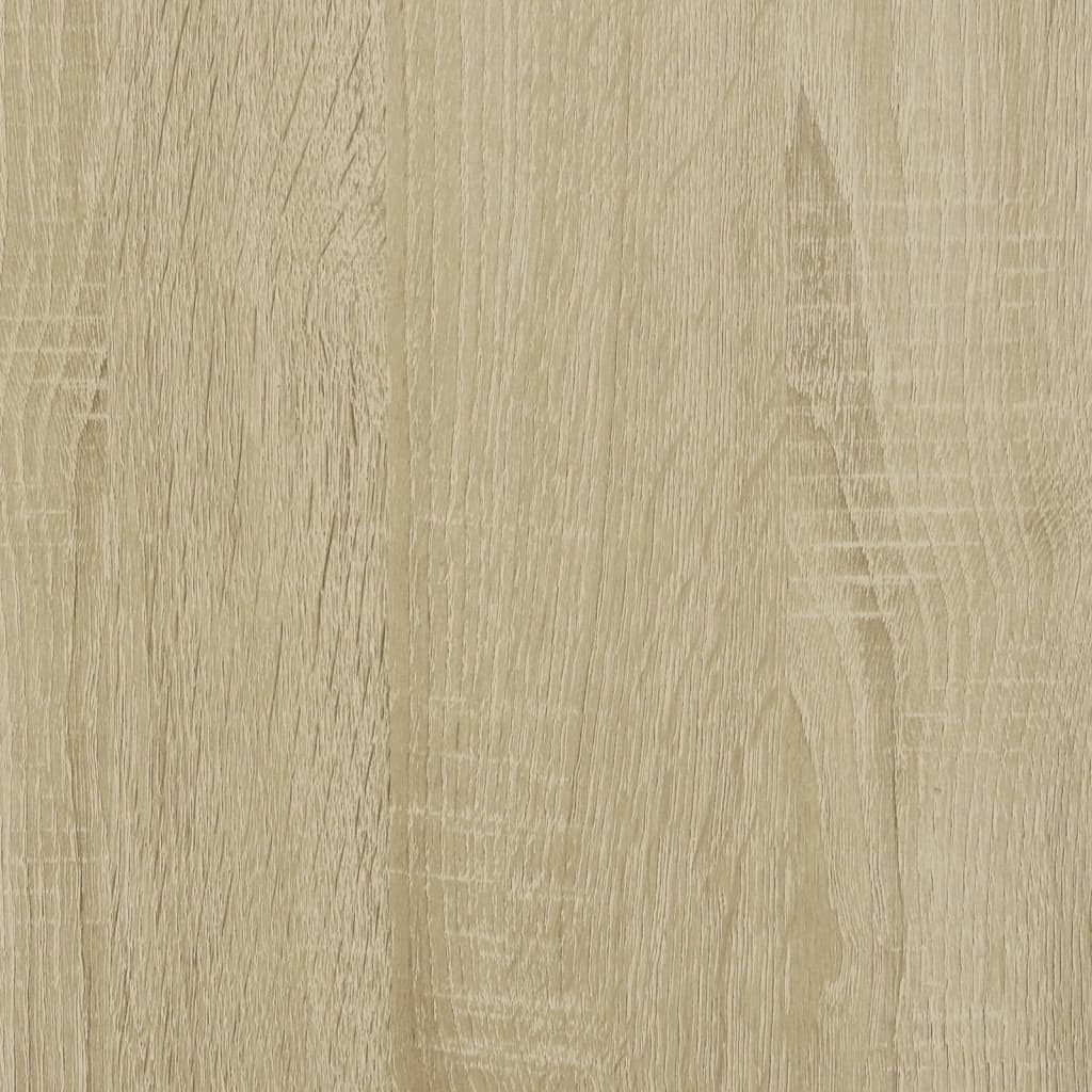 vidaXL Kopalniška omarica sonoma hrast 33x33x185,5 cm inženirski les