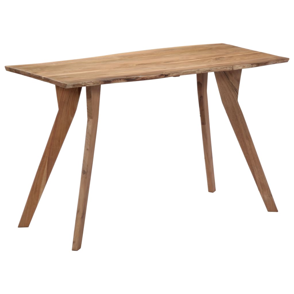 vidaXL Jedilna miza 120x58x76 cm trden akacijev les