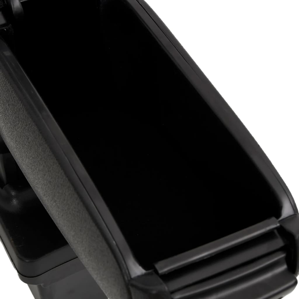 vidaXL Naslon za roke za avto črn 13x33x(31-48) cm ABS