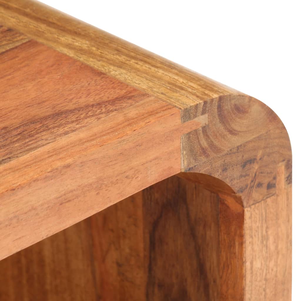 vidaXL Nočna mizica 40x30x60 cm trden akacijev les medena