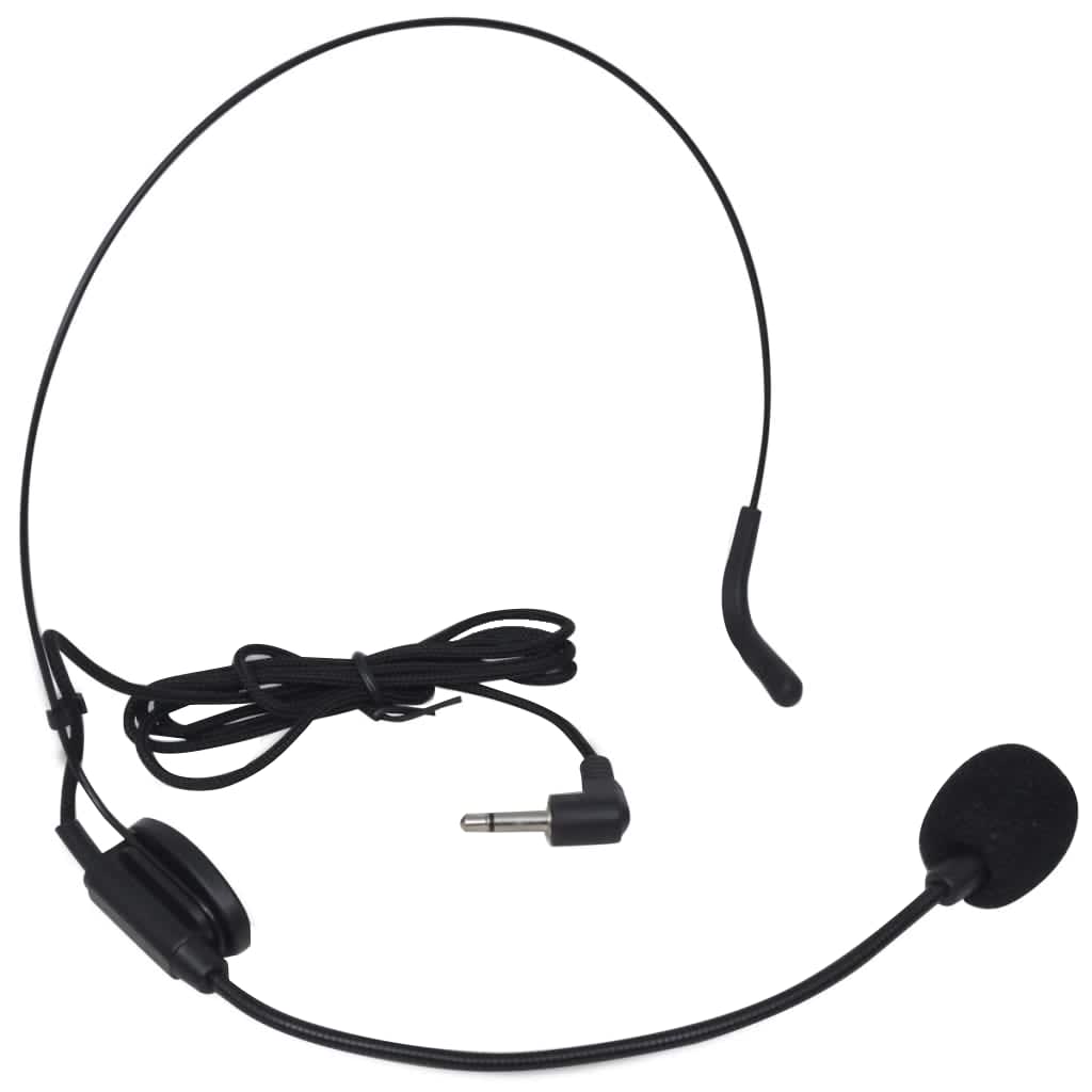Sprejemnik + 1 Brezžični Mikrofon + 1x Slušalke z Mikrofonom VHF