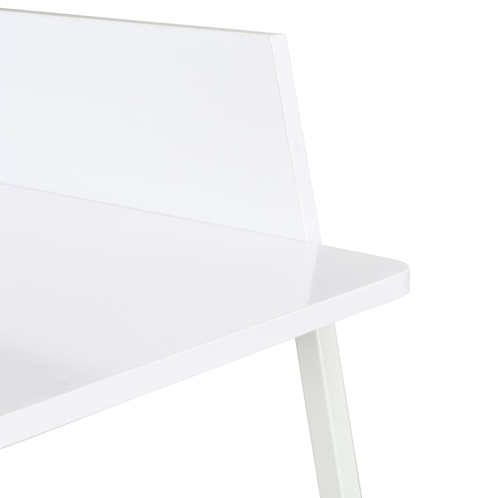 vidaXL Pisalna miza bela 90x60x88 cm