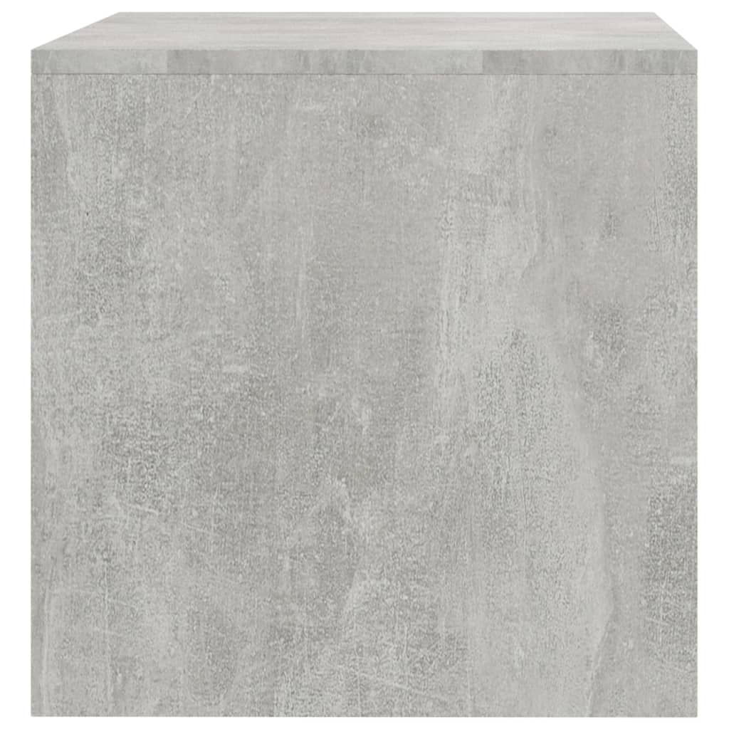 vidaXL TV omarica betonsko siva 80x40x40 cm iverna plošča