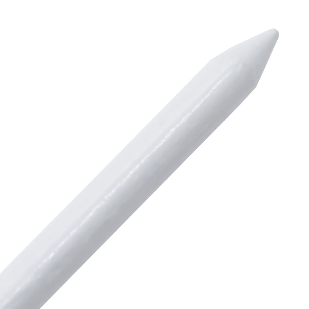vidaXL Podstavek za golf 1000 kosov bela 70 mm bambus