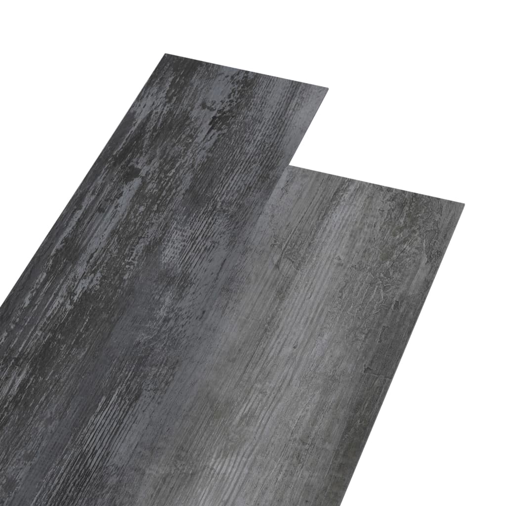 vidaXL Samolepilne PVC talne plošče 5,21 m² 2 mm sijoče sive barve