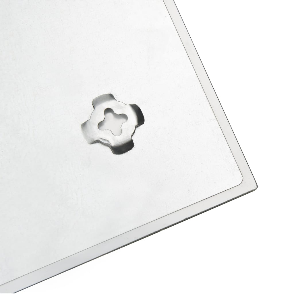 vidaXL Stenska magnetna tabla iz stekla 50x30 cm