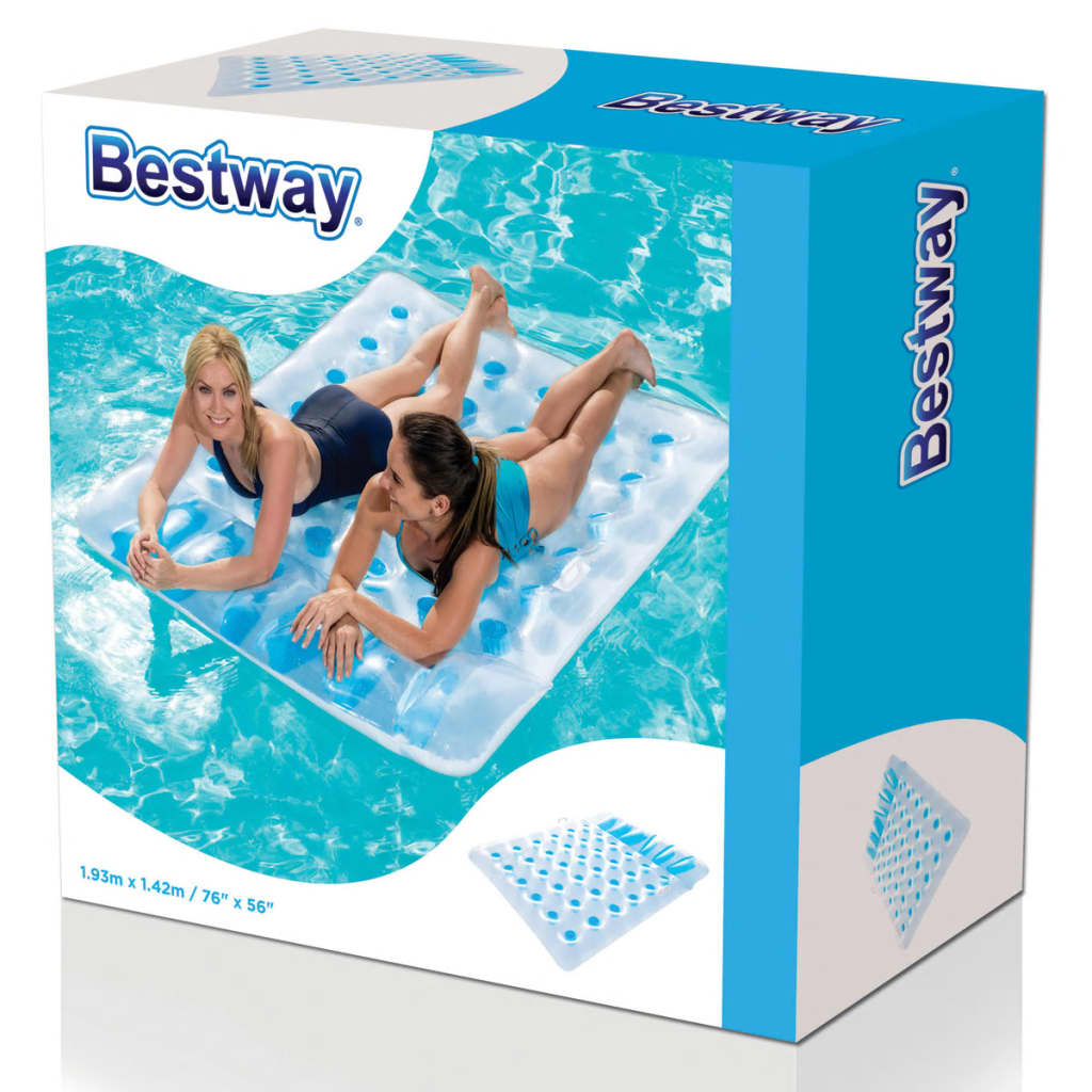 Bestway Dvojna napihljiva blazina za bazen 43055