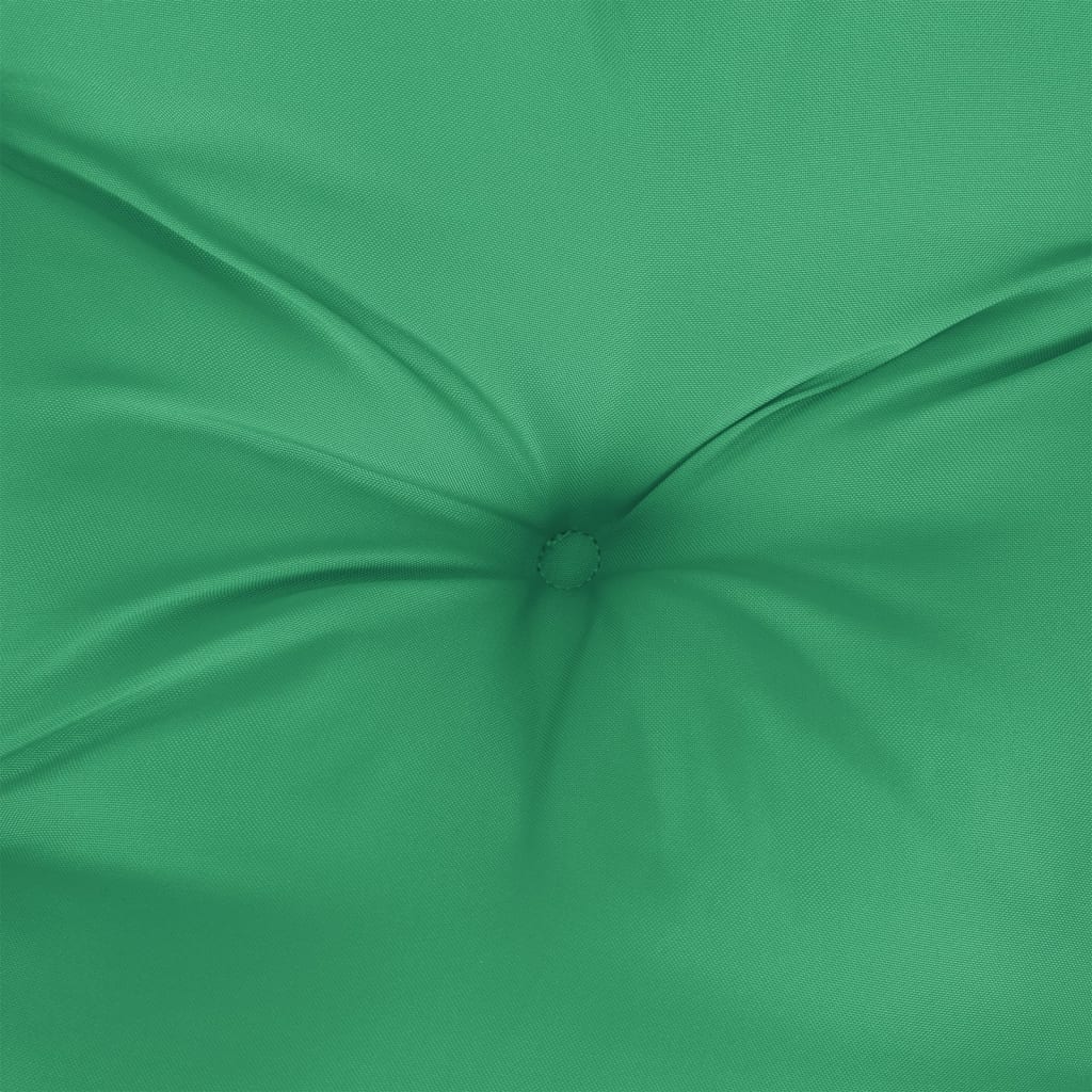 vidaXL Blazina za vrtno klop zelena 100x50x7 cm oxford tkanina