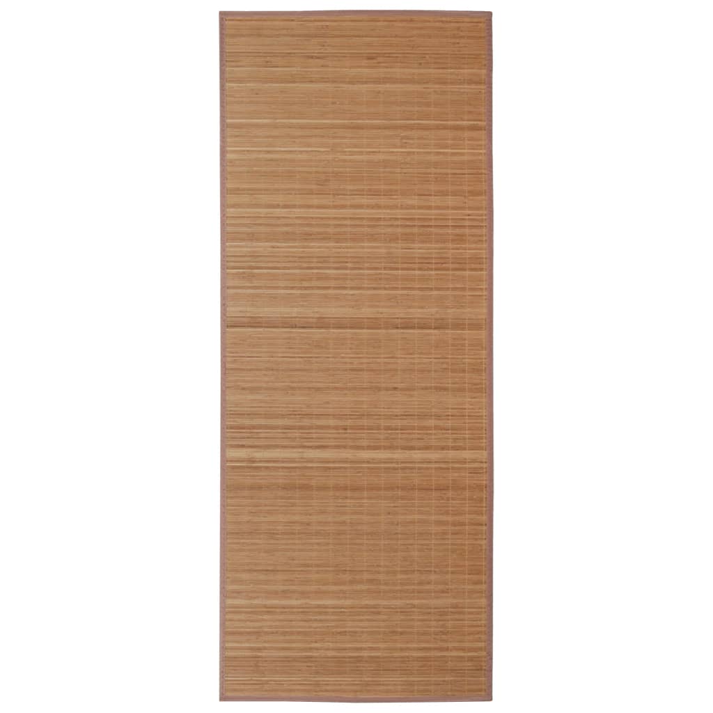 Pravokotna preproga iz rjavega bambusa 120x180 cm