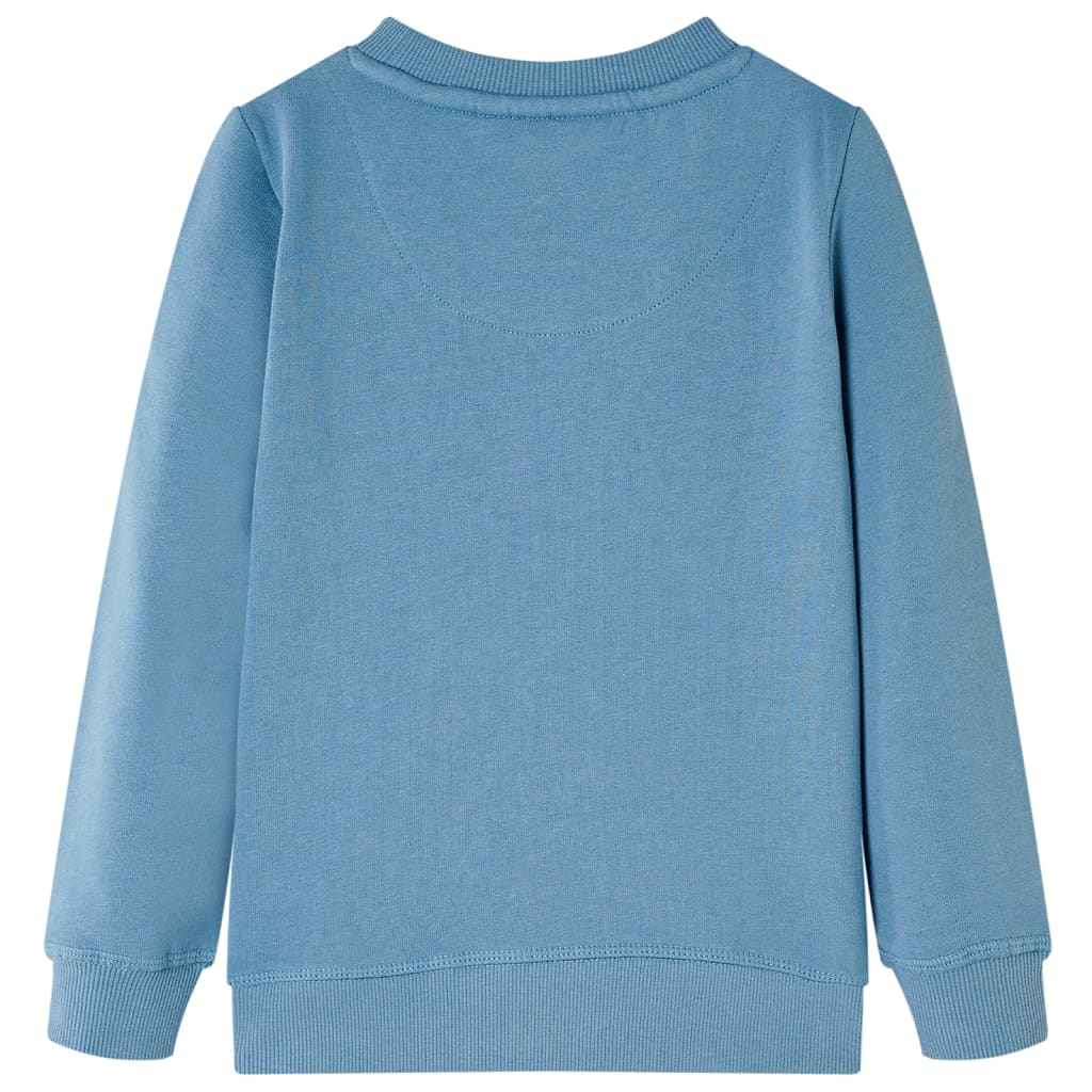 Otroški pulover srednje moder 92