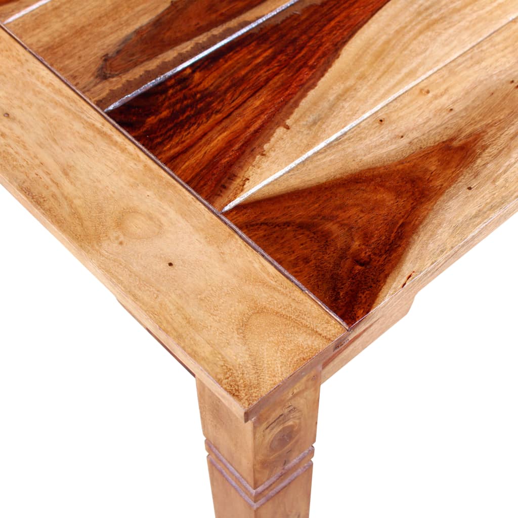 vidaXL Jedilna miza iz masivnega palisandra 82x80x76 cm
