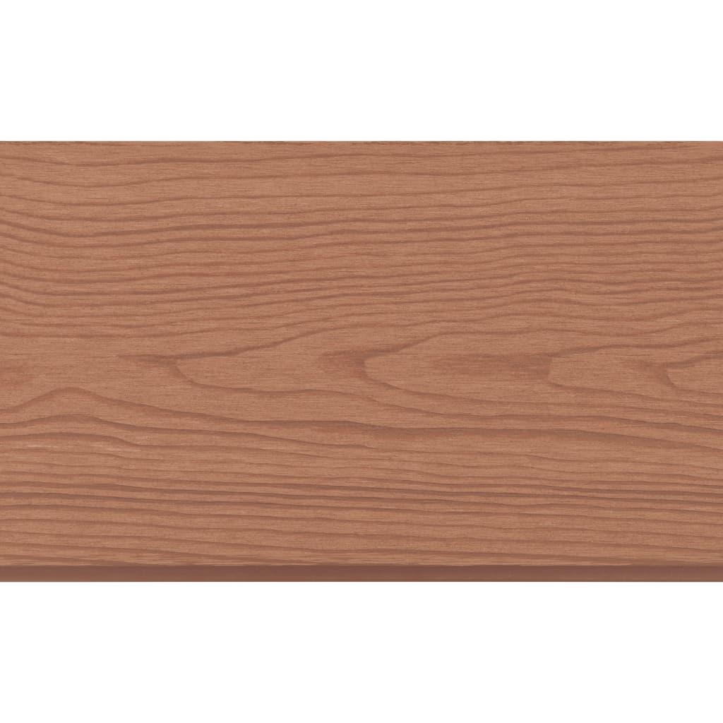 vidaXL Nadomestne ograjne plošče 9 kosov WPC 170 cm rjave
