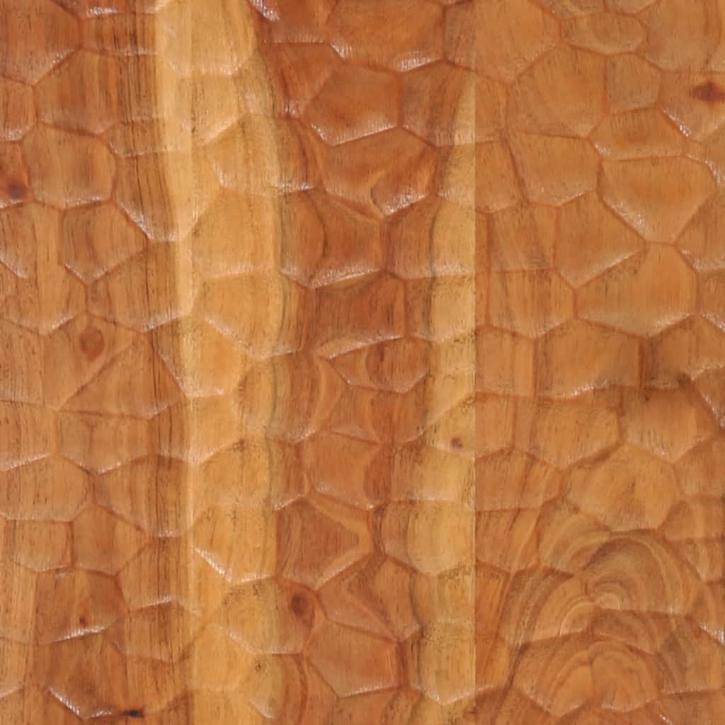 vidaXL Stranska omarica 90x33x75 cm trden akacijev les