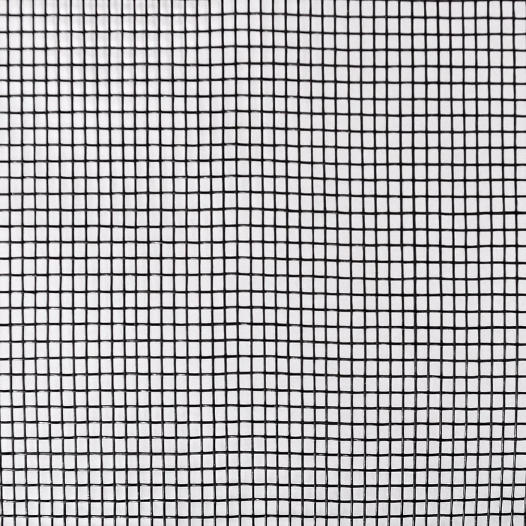 vidaXL Mreža iz steklenih vlaken 100x1000 cm črna