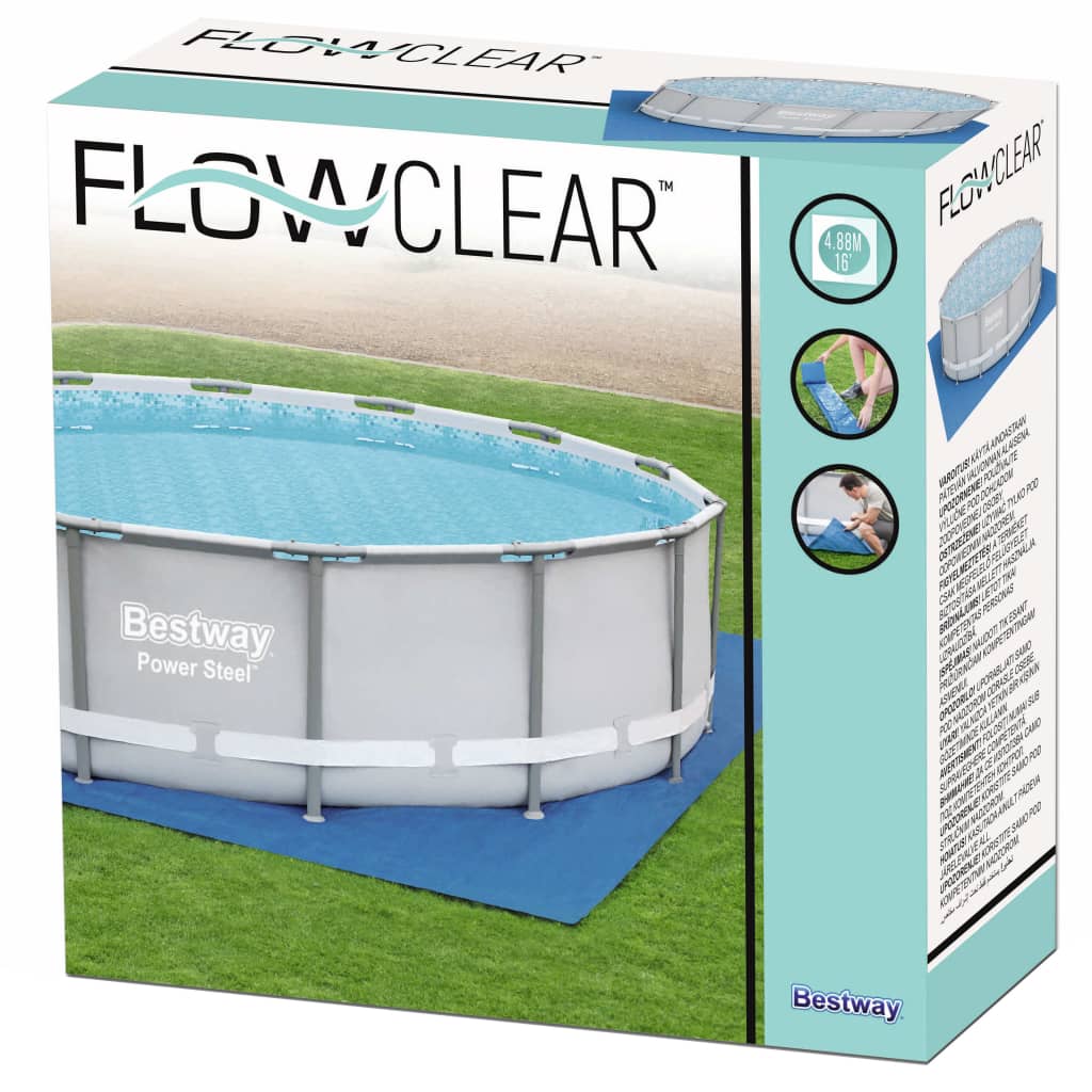 Bestway Podloga za bazen Flowclear 488x488 cm