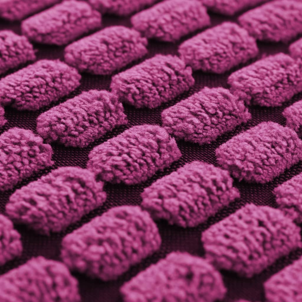 vidaXL Komplet blazin 2 kosa žamet 60x60 cm roza barve