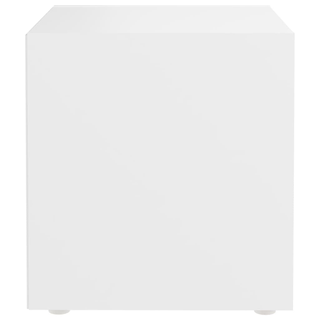 vidaXL TV omarice 4 kosi bele 37x35x37 cm iverna plošča