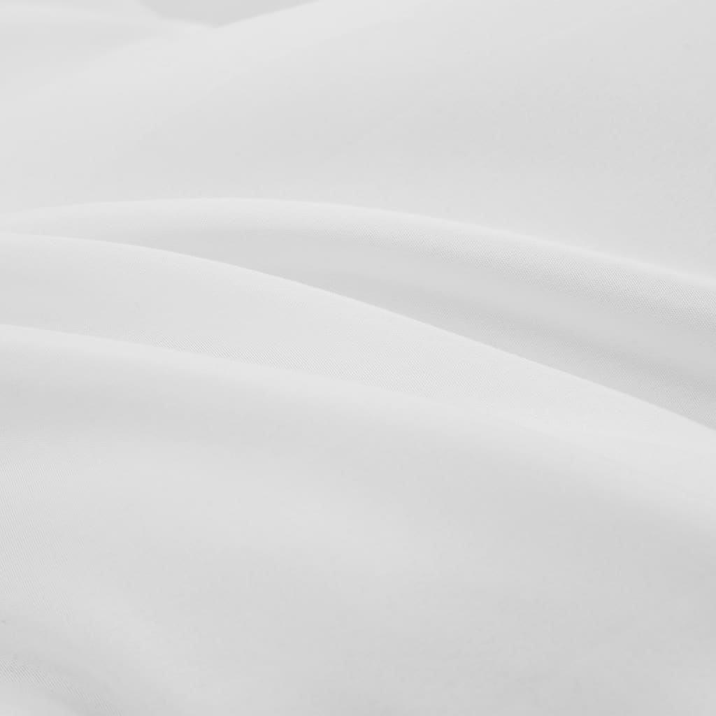 vidaXL Otroška poletna odeja 2-delna bela 100x135 cm/40x60 cm