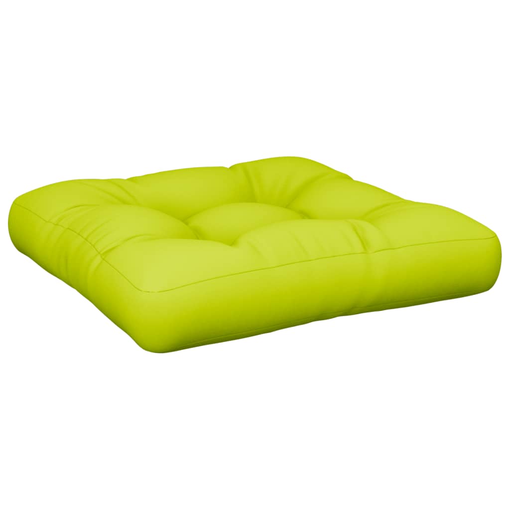 vidaXL Blazina za kavč iz palet svetlo zelena 50x50x12 cm