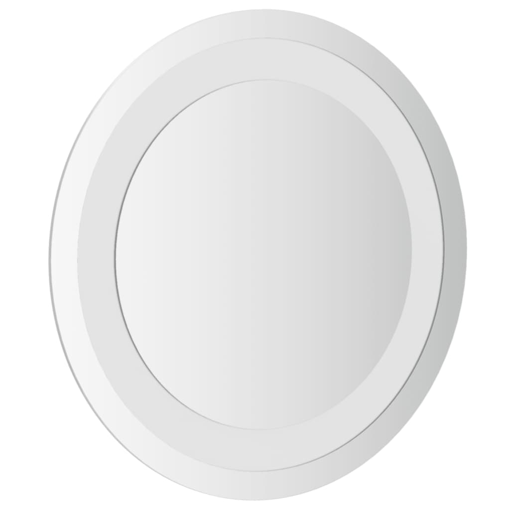vidaXL LED kopalniško ogledalo 30 cm okroglo
