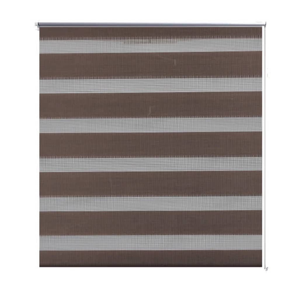 Črtasti Zebra Rolo / Senčilo velikost 100 x 175 cm Kavna barva