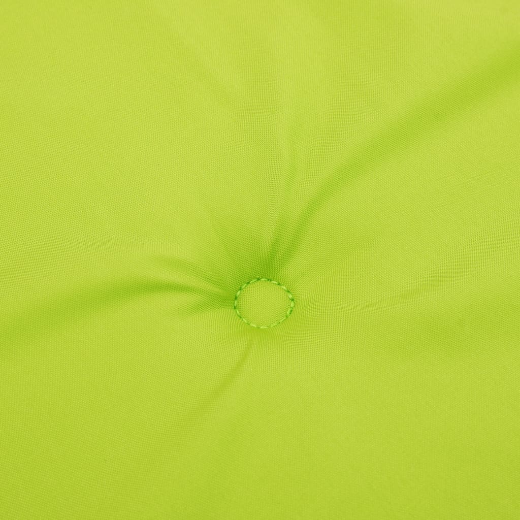 vidaXL Blazina za vrtno klop svetlo zelena 100x50x3 cm oxford tkanina
