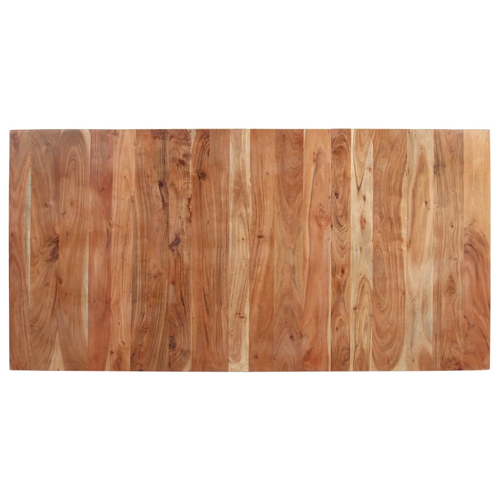vidaXL Jedilna miza 160x80x76 cm trden akacijev les