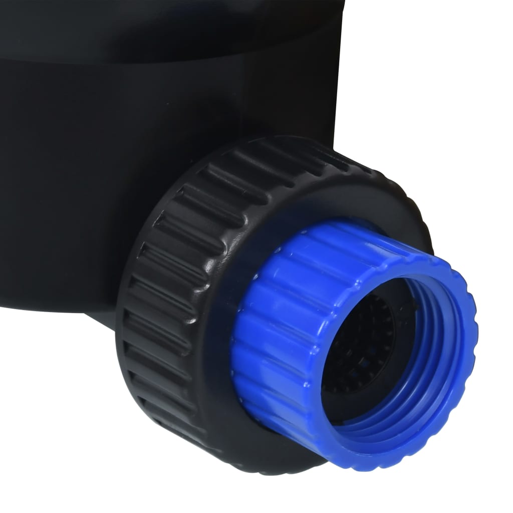 vidaXL Časovnik za vodo z enim izhodom in krogelnimi ventili