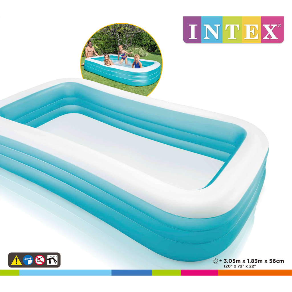 Intex Družinski bazen Swim Center 305x183x56 cm