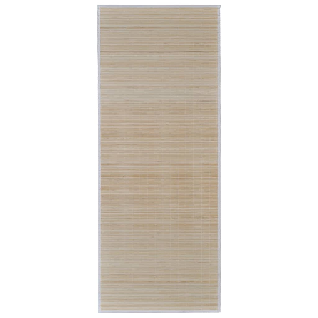 vidaXL Pravokotne preproge iz naravnega bambusa 2 kosa 120x180 cm
