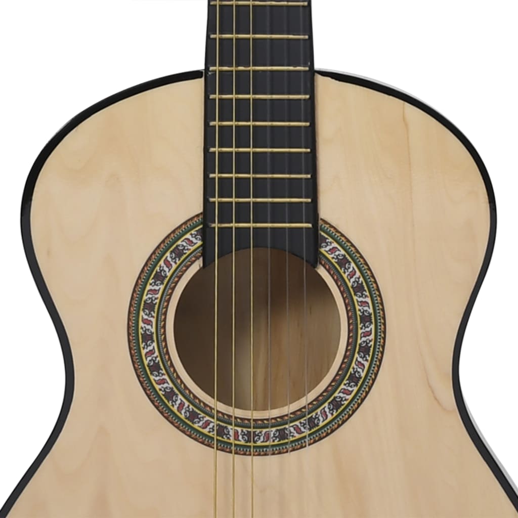 vidaXL Klasična kitara za otroke in začetnike 8-delni komplet 1/2 34"