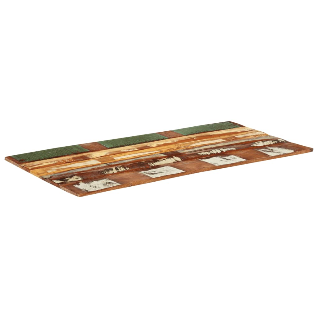 vidaXL Pravokotna mizna plošča 60x120 cm 15-16 mm trden predelan les